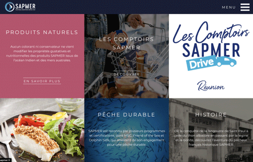 Site vitrine de Sapmer acteur majeur de la pêche