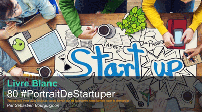 Page spéciale Bubble Plan et son CEO Julien Seligmann dans le livre blanc Portraits de startupers, de Sébastien Bourguignon